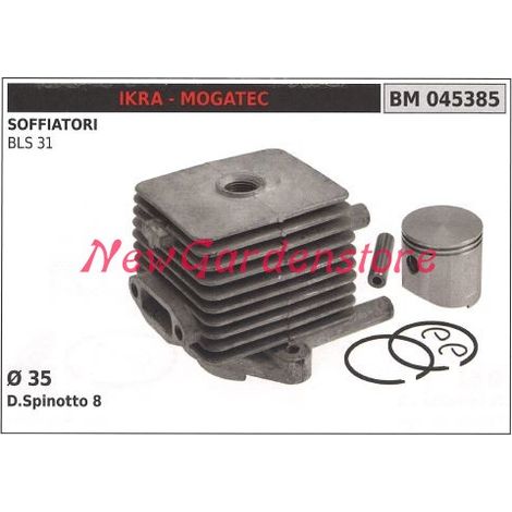 Cilindro pistone segmenti IKRA motore soffiatore BLS 31 045385