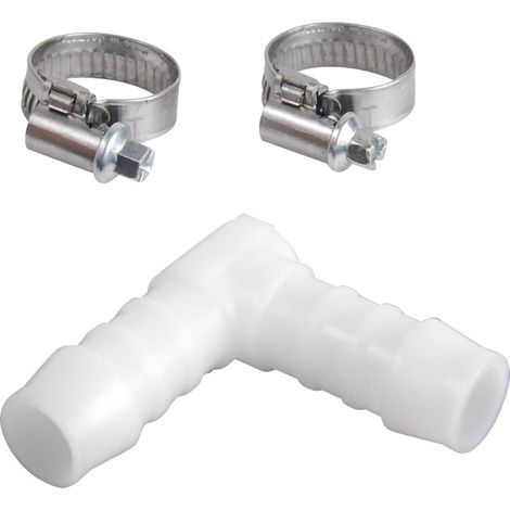 SPIDO - Coude plastique diamètre 12MM
