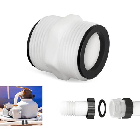 Pool Schlauchverbinder 38mm 1,5 Zoll für Intex Coleman, 2-Wege Anschluss, Lecksicher