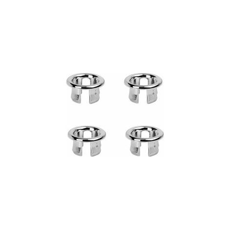 Lot de 10 bagues pour trop-plein de lavabo, pièces de rechange pour éviers de salle de bain ou de cuisine. (1/4)