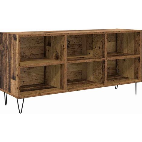 vidaXL TV Cabinet Old Wood 103.5 x 30 x 50 cm Engineered Wood (1/4)