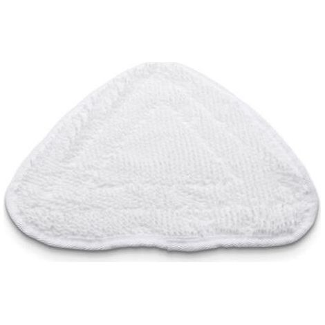 Lot de 5 chiffons de rechange, accessoire de couverture de vadrouille à vapeur en microfibre pour nettoyeur vapeur à jet chaud Vileda (blanc) (1/5)