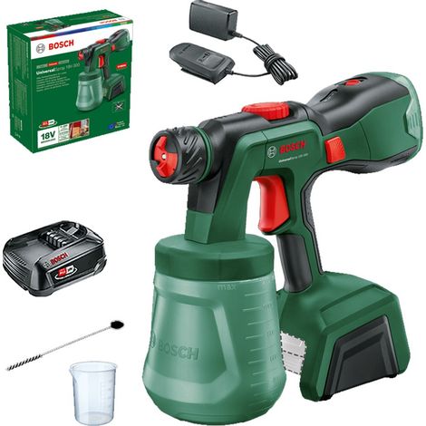 Bosch Paint Spray System Universal Spray 18V-300 + 1.5AH Battery kit (1/5)