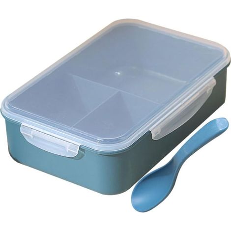 Boîte à lunch Bento 4 compartiments, en polypropylène, pratique (1/5)