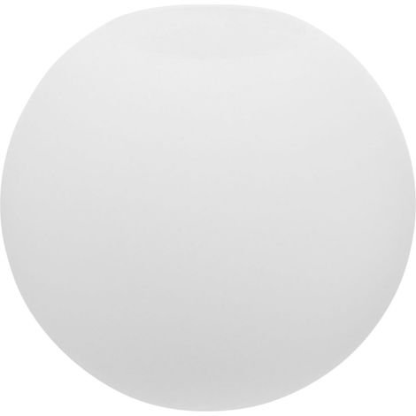 jour rond en verre blanc dépoli facile à nettoyer éclairage