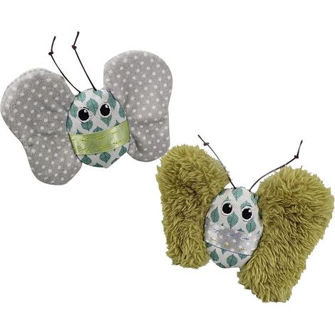 Nobby Katzenspielzeug Schmetterling 7 cm Katzenspielzeug