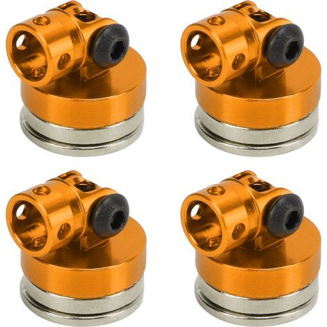 Unsichtbare Magnethalterung für ferngesteuerte Fahrzeugkarosserien im Maßstab 1:8 und 1:10 (orange) (1/5)