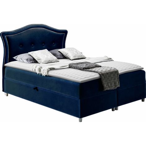 Cama continental Oleum, Magic Velvet 2216, Continental, Doble, 160x200, Tapiz, Somieres, 170x208x130cm (1/5)