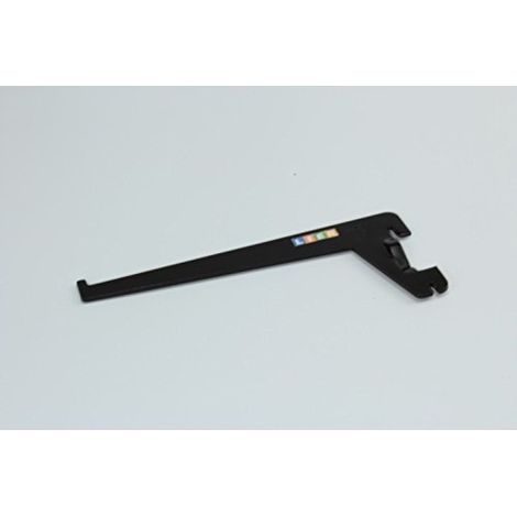 MASIDEF 66387 -ELEMENTSYSTEM - REGGIMENSOLA A 2 GANCI NERA MM 150