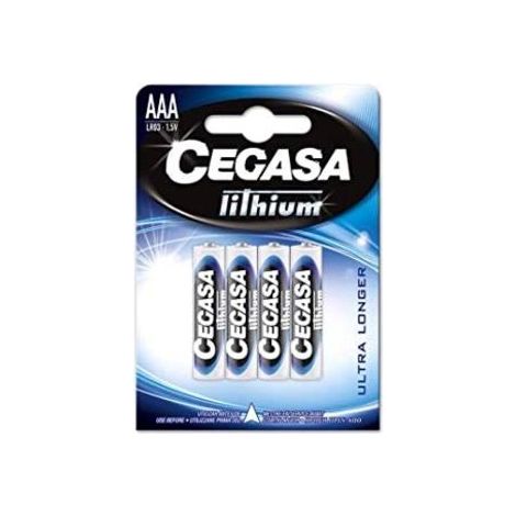 Cegasa batterie au lithium fr03 aaa bl4