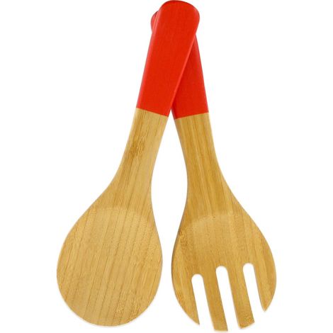 Couverts à salade en bois Fackelmann Wood Edition (1/5)