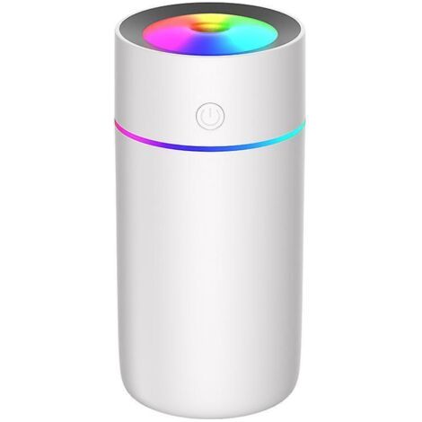 Mini Humidifier, Portable USB Cool Mist Humidifier for Plants, Car, Baby Room with Auto Shut-Off, Best Personal Humidifier (White-320ml) (1/5)