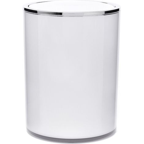 Poubelle à poser 5 l, blanc mat (KOSPLASTBI)