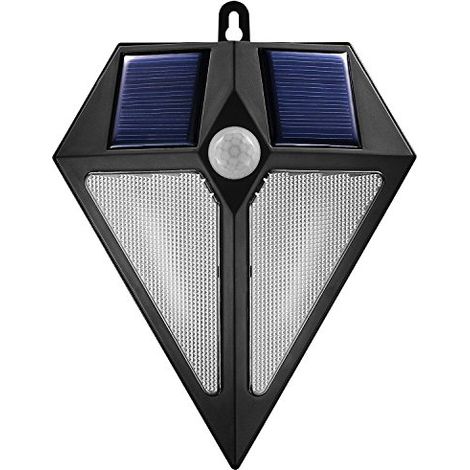Lampe solaire murale Maclean mce168 détecteur IP65 (1/3)