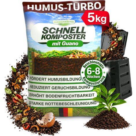 Schnellkomposter 5 kg Kompostbeschleuniger für bis zu 5 m³ Kompost (1/5)