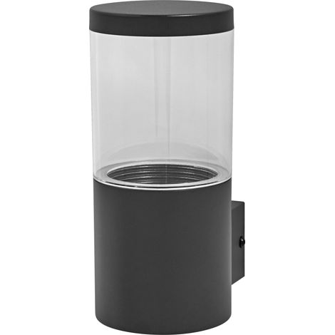 OSRAM Luminaire extérieur ENDURA CLASSIC EBRO WALL, applique murale, gris foncé, acier inoxydable, installation rapide, classe de protection IP44, acier inoxydable, utilisation en extérieur