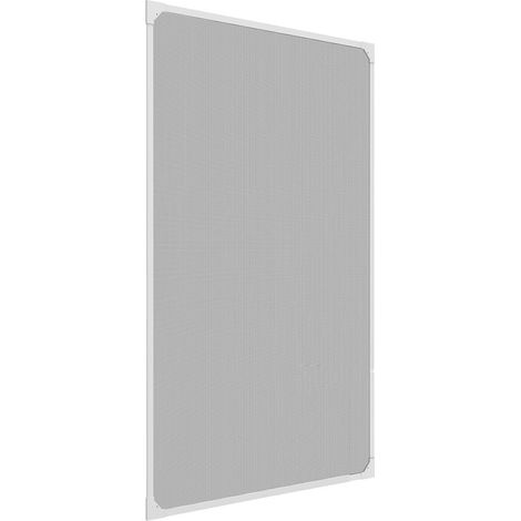 1PZ ZANZARIERA SU TELAIO PER FINESTRE 'CLARISSA' cm 120 x 120 - pannello bianco (1/5)