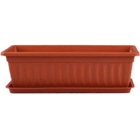 Pflanztopf, wasserabsorbierend, Gemüsetopf, langer Streifen, doppelwandiger Blumentopf, Kunststoffbecken für Indo (1/5)