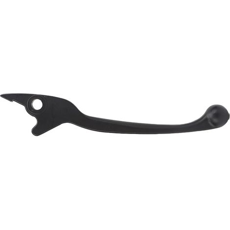 Levier de frein droit en alliage 180 mm pour moto, noir, levier de frein robuste et léger, pièce de rechange guidon (1/5)