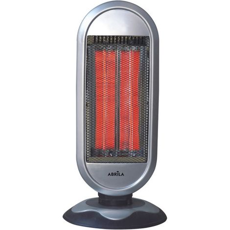 Fulgor Elect.de Fornello Carbone 900w Nero/argento 2potenze Oscillante 2elementi Maniglia Antiribaltamento Termost.reg 60x30x30c