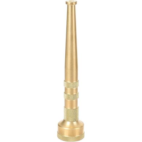 2025 Newest 6 Inch Brass Garden Hose Nozzle, Jet Stream Hose Nozzle, 3/4 Inch, 7 (1/5)