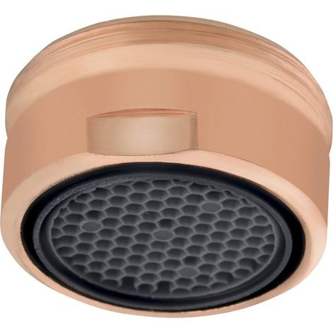 Aérateur de robinet mâle M24x1, cuivre mat