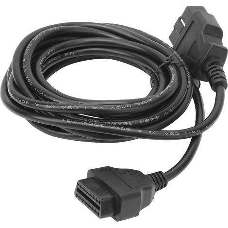 Cable De Diagnostic OBD2 - 16 Broches A 16 Broches - 5 M - Pour Outil De Diagnostic Automobile - 1 Unite (1/5)