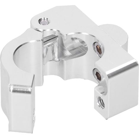 Support de guidon moto avec bloc de poids et joint, montage pour diamètre variable 22mm/28mm (1/5)