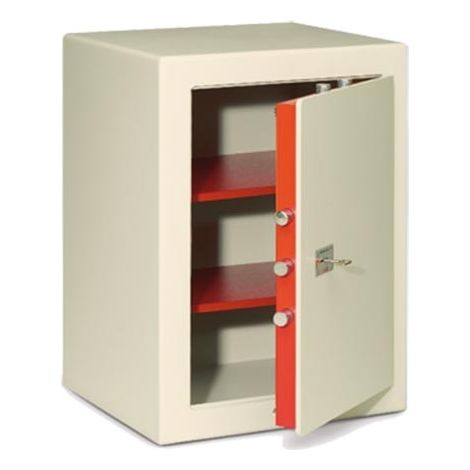 Technomax SEKUR LARGE KEY Coffre-fort indépendant 85 L Orange, Blanc (1/3)