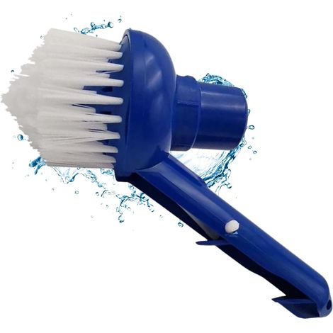 Brush angle with fitting suction Brush of Cleaning for Pool I Ideal for Pole telescopic I Cleaning rigorous and Easy of the Pool I Accessory premium-quality (1/5)
