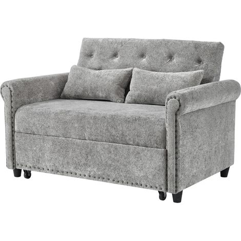 divano poltrona 170x98 trasformabile 3 in 1 grigio OKMYHOME (1/5)