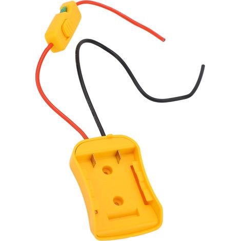 Sicherer Batterieadapter 20V Batterieadapter Umrüstwerkzeug mit 30A Sicherung 14 Gauge Kabel (1/5)