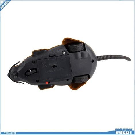 VGEBY Jouet pour chat Rat RC, Jouet de Souris électronique Drôle D\'Apparence Réaliste télécommandé pour Chat, animalerie jouet-Ywey (1/4)