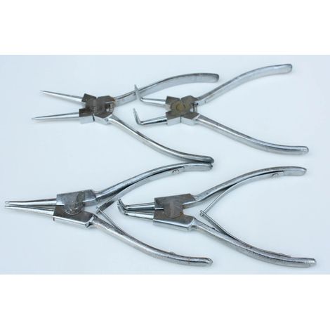 Seegeringzangen Set, 4 tlg, mit Tasche, Sprengringzange (1/5)