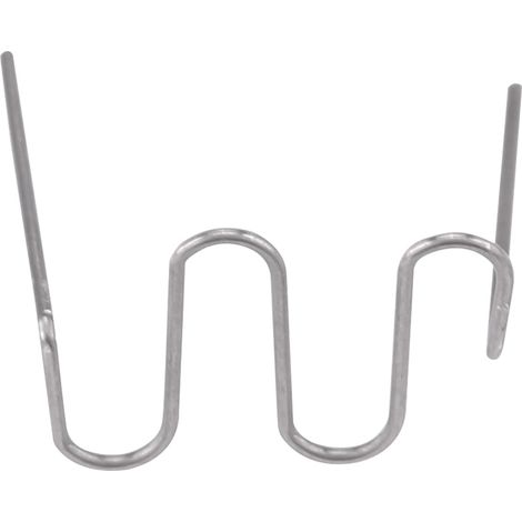 Kit d'outils pour réparation de pare-chocs automobile, 100 pièces, 0.6mm, agrafes de soudage prédécoupées, Style "vague" (1/5)