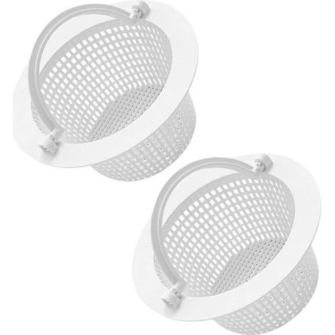 Panier de Skimmer Piscine 16cm Panier de Rechange pour Skimmer Standard Préfiltre de Piscine avec poignée pour Un Retrait Facile Résistant au Chlore