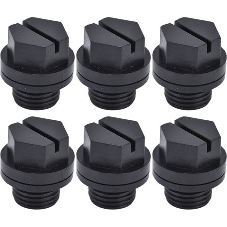 10 bouchons de vidange G1/4 mâle pour piscine, adaptés pour chlorinateur HAYWARD série CL, lot de 10 pièces (1/5)