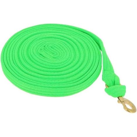 Corde de longe Norton fluo 8m grip rembourré haute visibilité