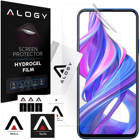 Película de hidrogel para pantalla protectora de teléfono Honor 9X Película de hidrogel Alogy (1/4)