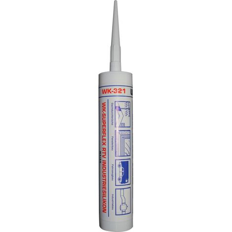 Wekem Silikonkartusche Industrie, neutralvernetzend GREY