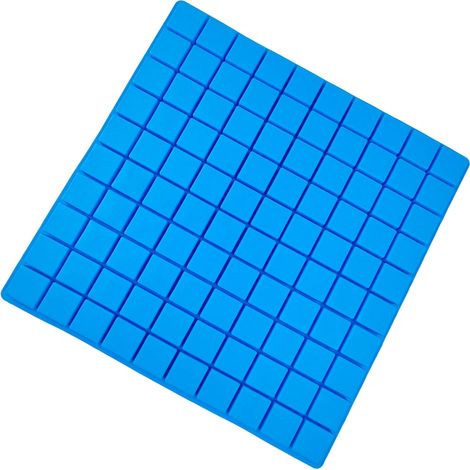 100 petits bacs à glaçons carrés, faciles à démouler, résistants et idéaux pour les machines à glaçons - AquaForge