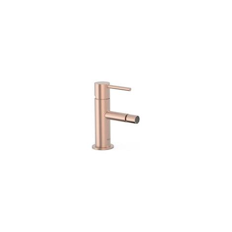 TRES 06212001OPM STUDY EXCLUSIVE Grifo Monomando Para Bidé Oro Rosa Mate - ref: 06212001OPM (1/2)
