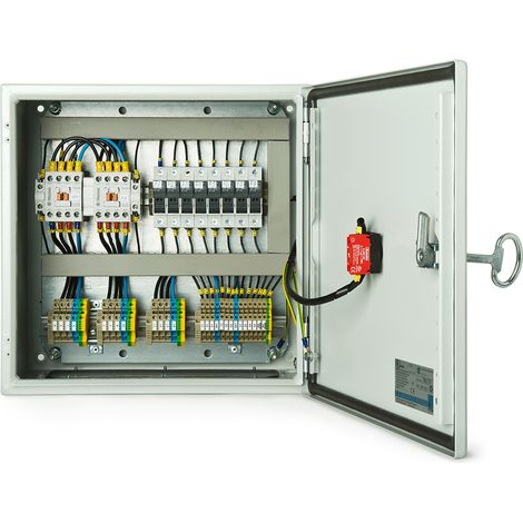 CUADRO ELECTRICO DE SOLO CONMUTACIÓN (LTS) 4 POLOS TRIFÁSICO 60 AMP CON CONTACTORES TERASAKI