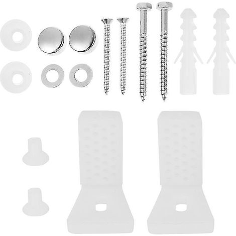 1 jeu de vis pour pieds de toilette
