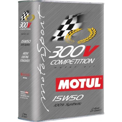 Huile moteur 300V Competition - 15W50 - 2 Litres