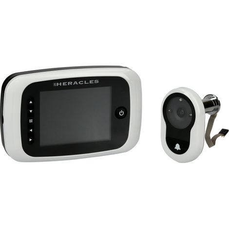 Judas numérique microviseur HISPY 2 blanc - HERACLES - PI-HISPY-2-B (1/3)