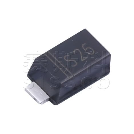 Original Changdian DSS26 SMD Schottky diode, screen-printed S26 SOD-123FL 60V/2A, electronic component chip, 5 pieces per pack.