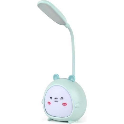Lampe de Bureau LED Enfant Bleue Sans Fil USB Rechargeable Lecture Chevet Cadeau (1/5)