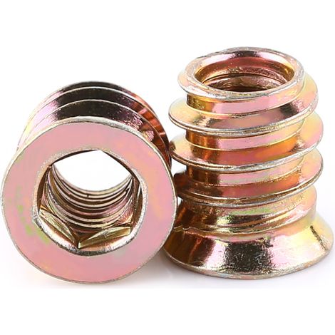 Beyamis Écrou à six pans creux fileté pour meubles pratiques (M613mm) (1/5)