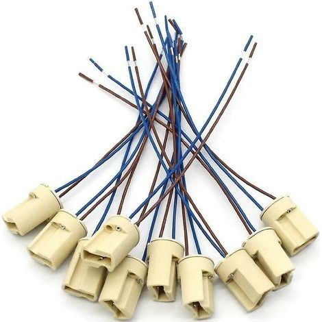 G9 LED Lampe Ampoules, Blanc Chaud 3000K 5W G9 LED Ampoule Lumiere équivalent aux ampoules halogènes de 40 W 420 lumens not dimmable, lot de 10 [Classe énergétique A+] (1/3)